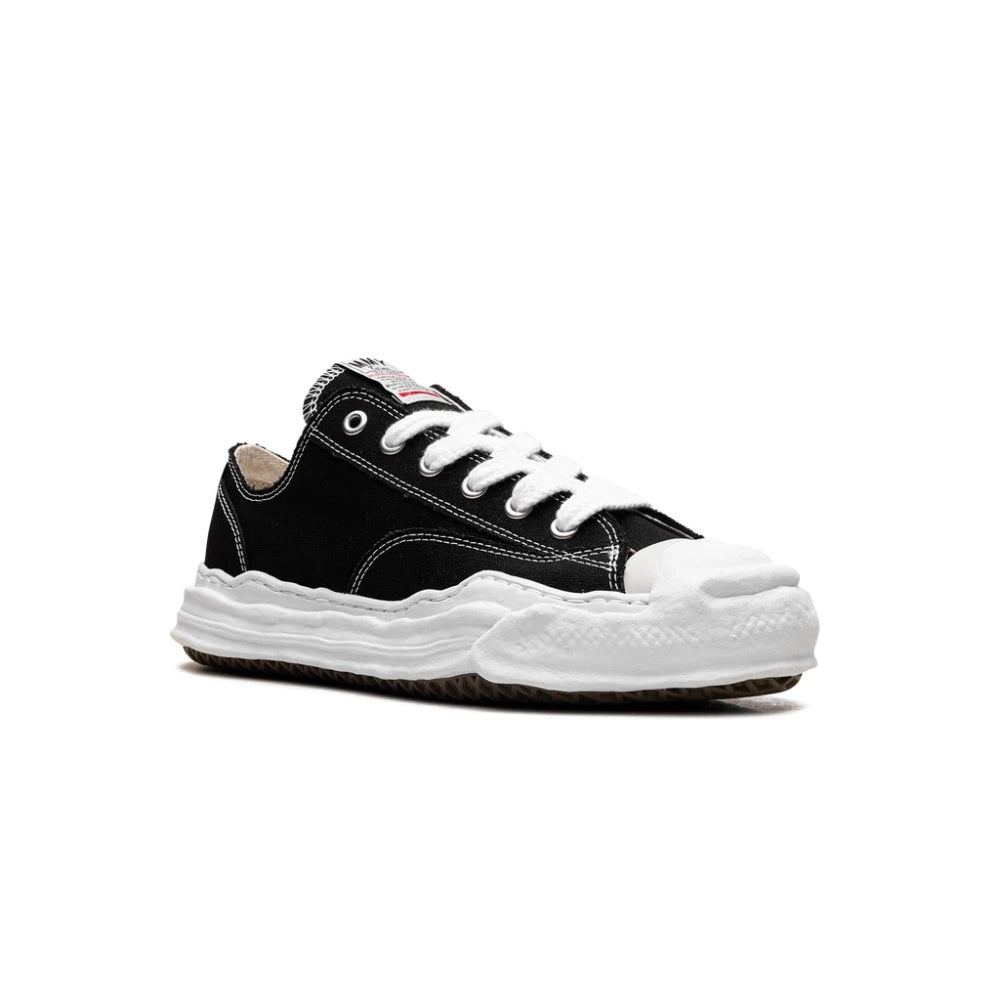 Maison Mihara Yasuhiro Hank OG Sole Canvas Low Black White A05FW702
