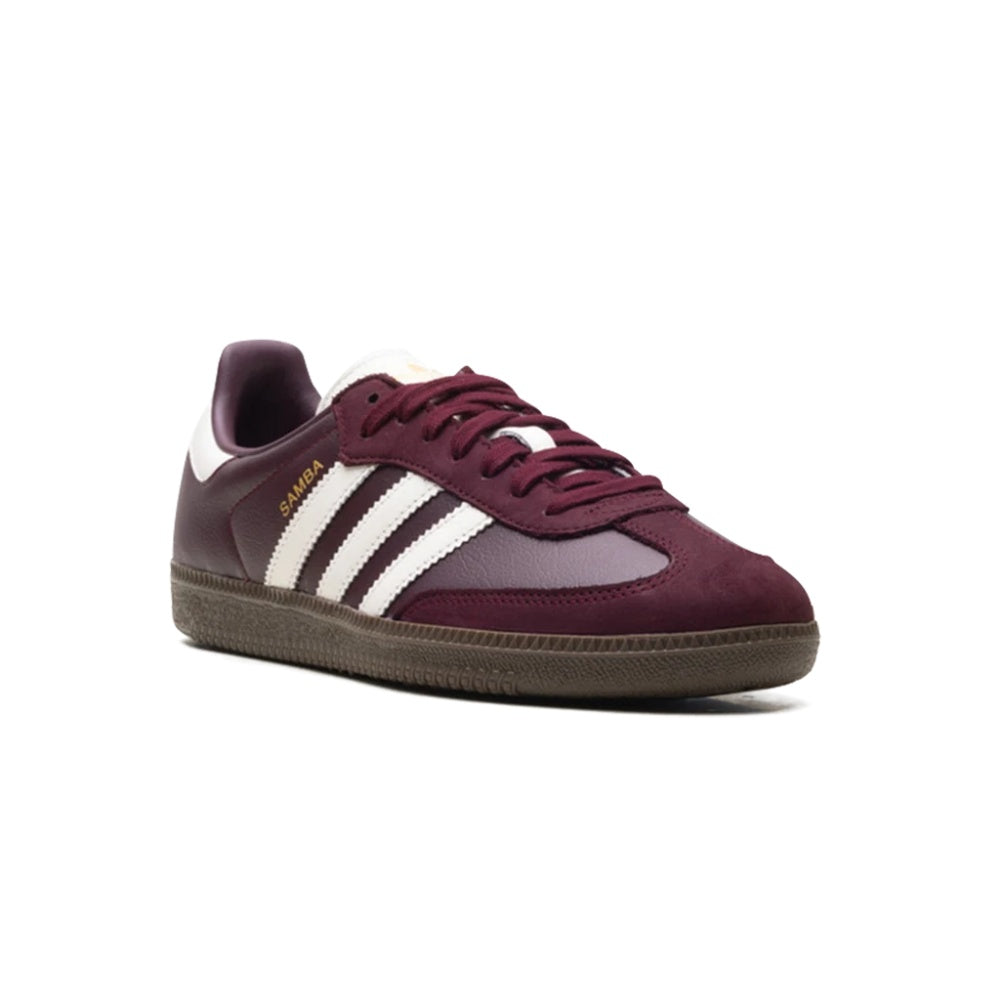 adidas Samba OG WMNS Maroon Off White Gum JR8844