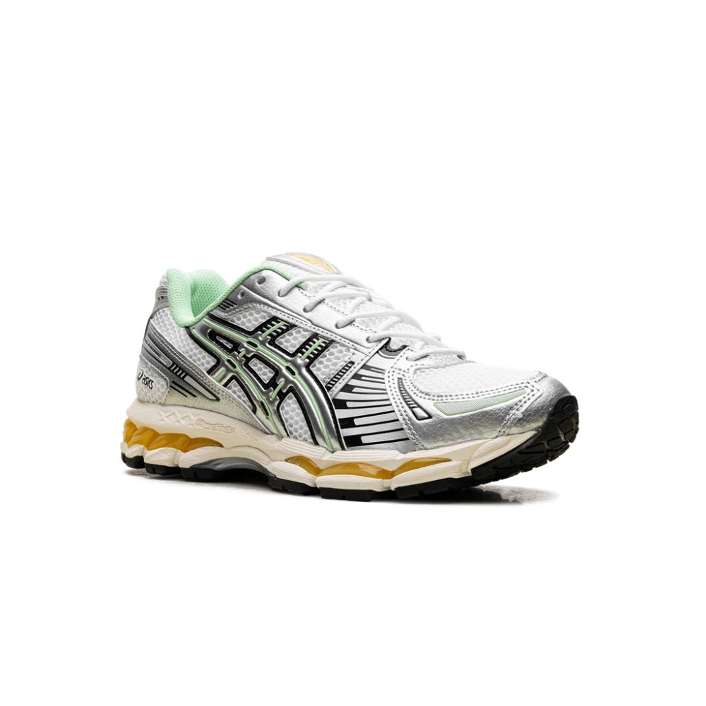 ASICS GEL-Kayano 12.1 Sneakers Pure Silver Black Light Green 1203A827-100