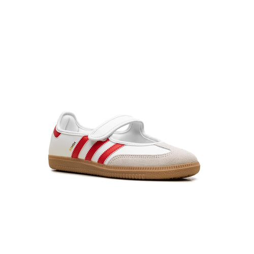 adidas Samba Mary Jane Ballet GS White Red Gum JR7435