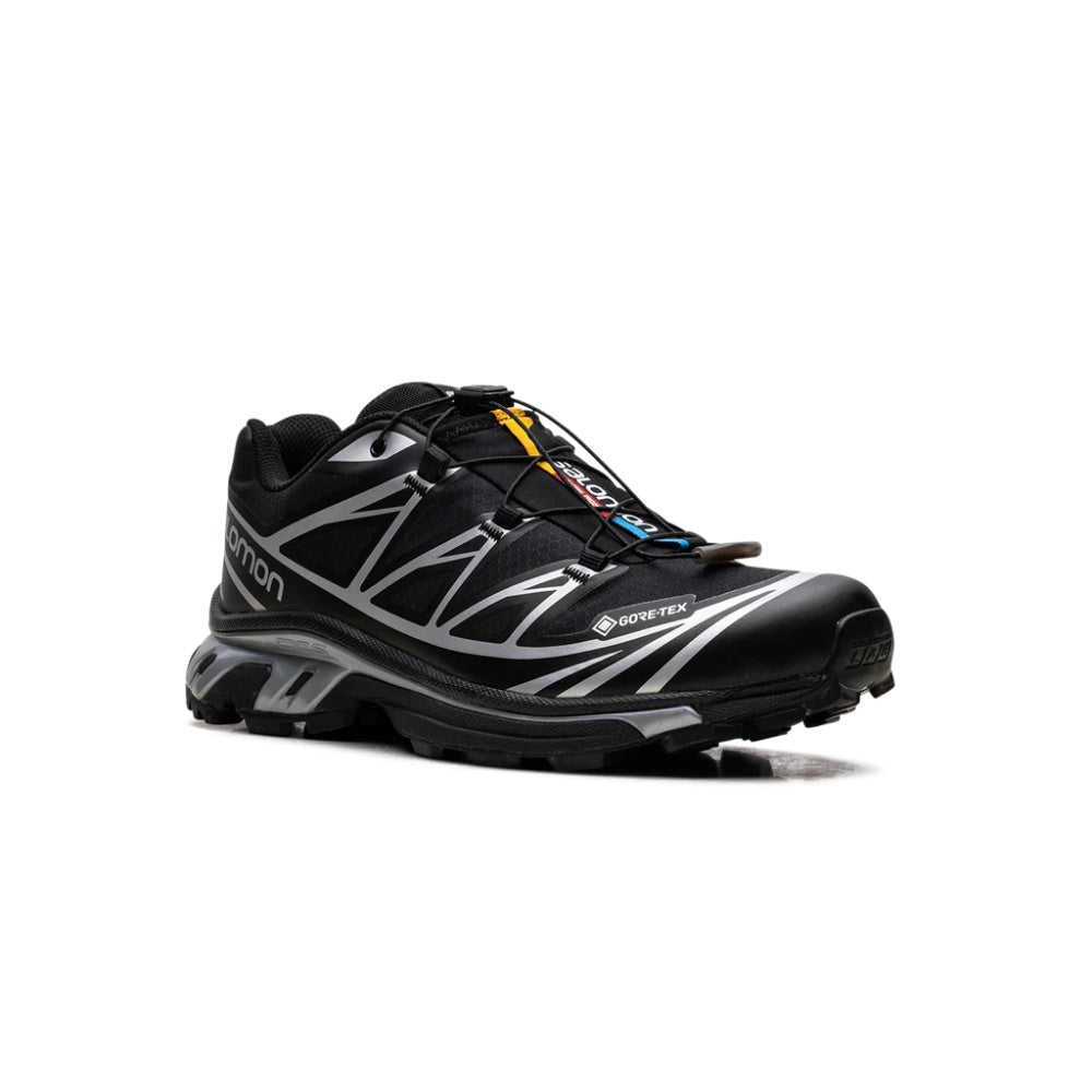 Salomon XT-6 GORE-TEX Trail Running Shoes Black Silver L47450600