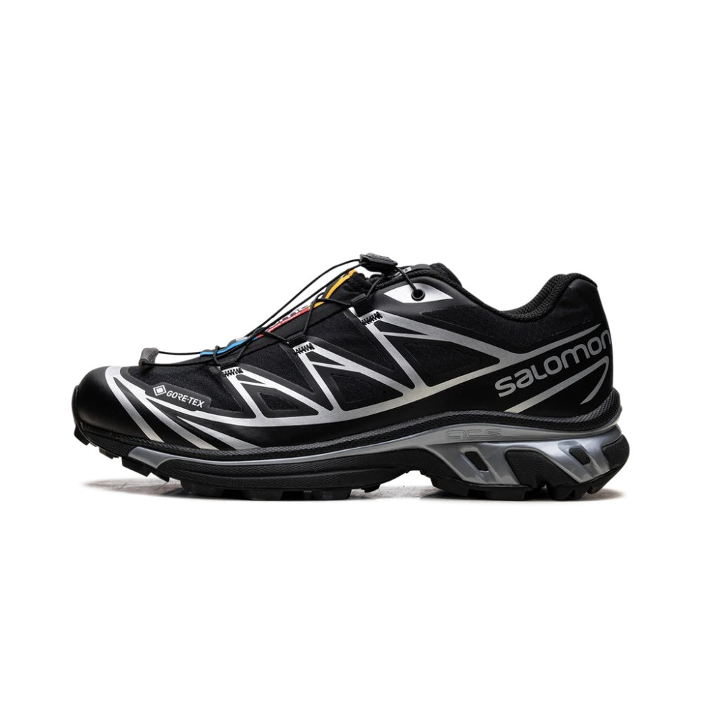 Salomon XT-6 GORE-TEX Trail Running Shoes Black Silver L47450600