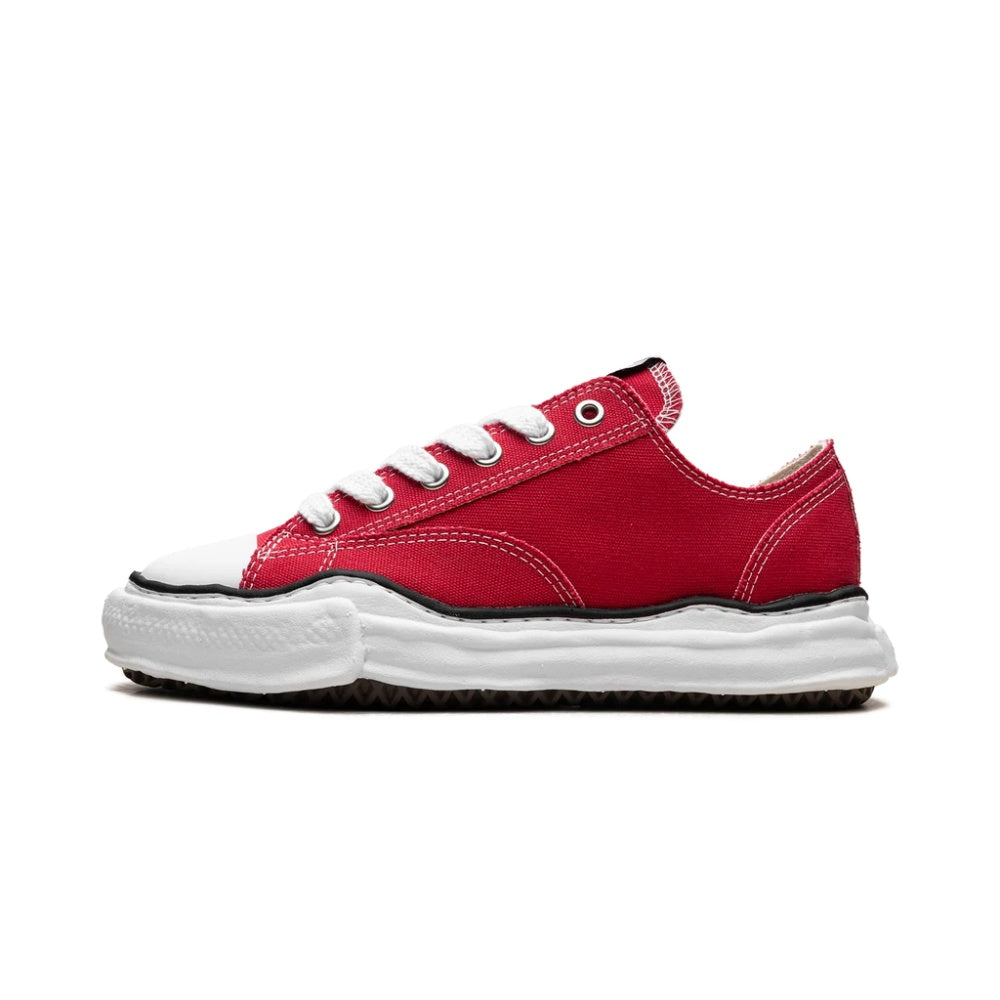 Maison Mihara Yasuhiro Peterson OG Sole Canvas Low Red A01FW702