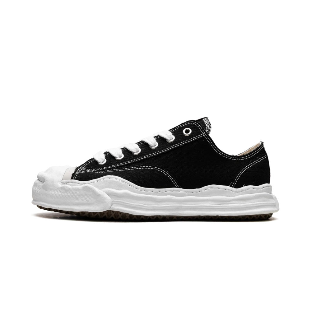 Maison Mihara Yasuhiro Hank OG Sole Canvas Low Black White A05FW702