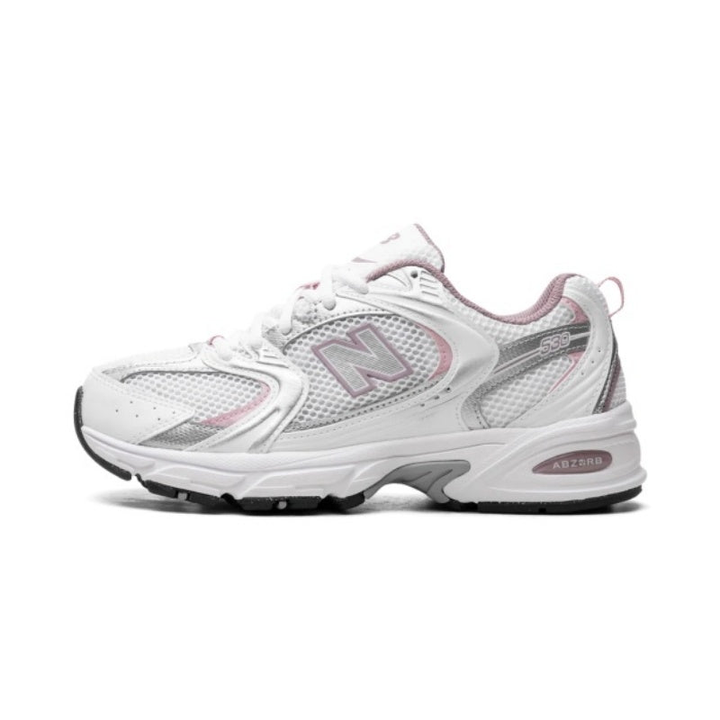 New Balance 530 White Silver Metallic Ice Wine MR530SGC