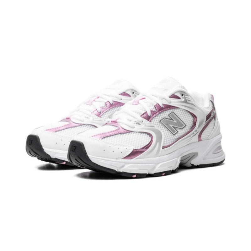 New Balance 530 White Pink Sugar Silver Metallic MR530PK
