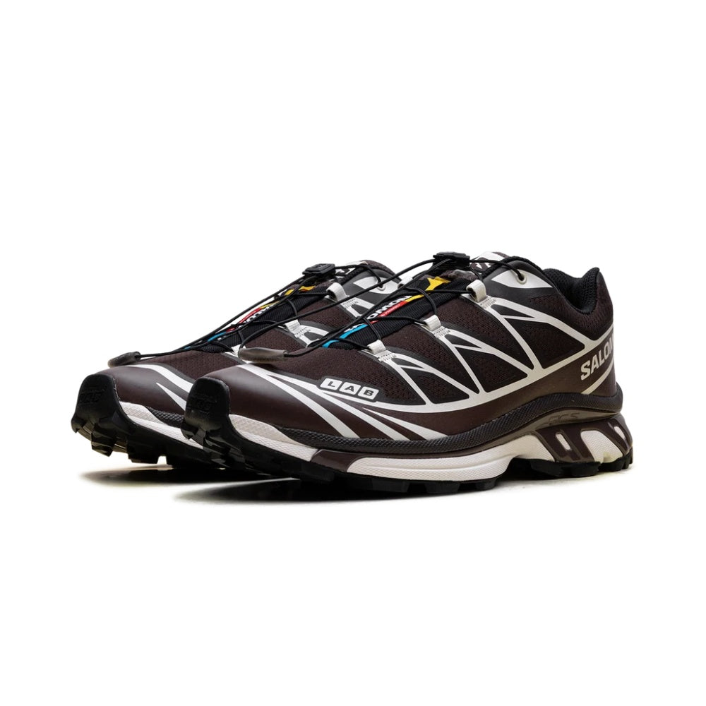 Salomon XT-6 Trail Running Shoes Coffee French Roast L47866100