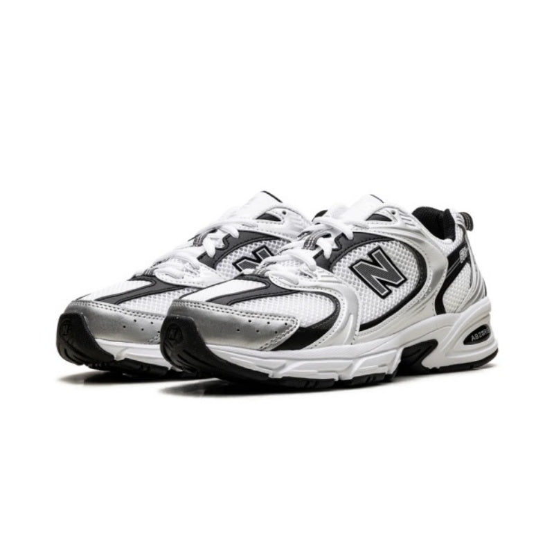 New Balance 530 White Silver Metallic Black MR530LB
