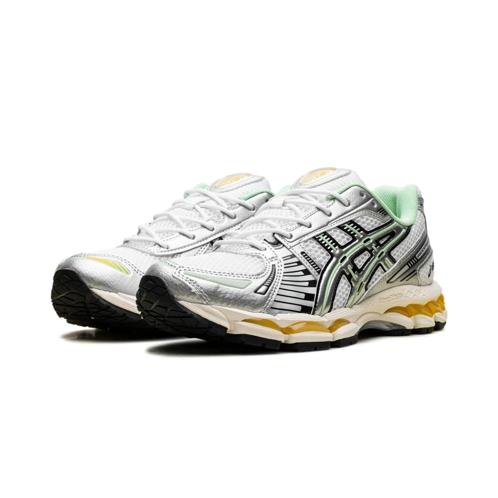 ASICS GEL-Kayano 12.1 Sneakers Pure Silver Black Light Green 1203A827-100