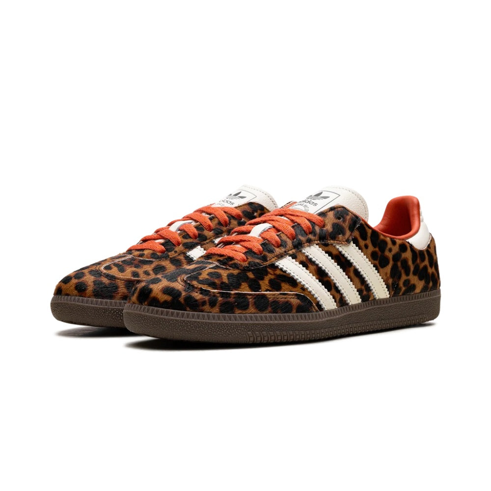adidas Samba OG Leopard Cream Orange JI2734