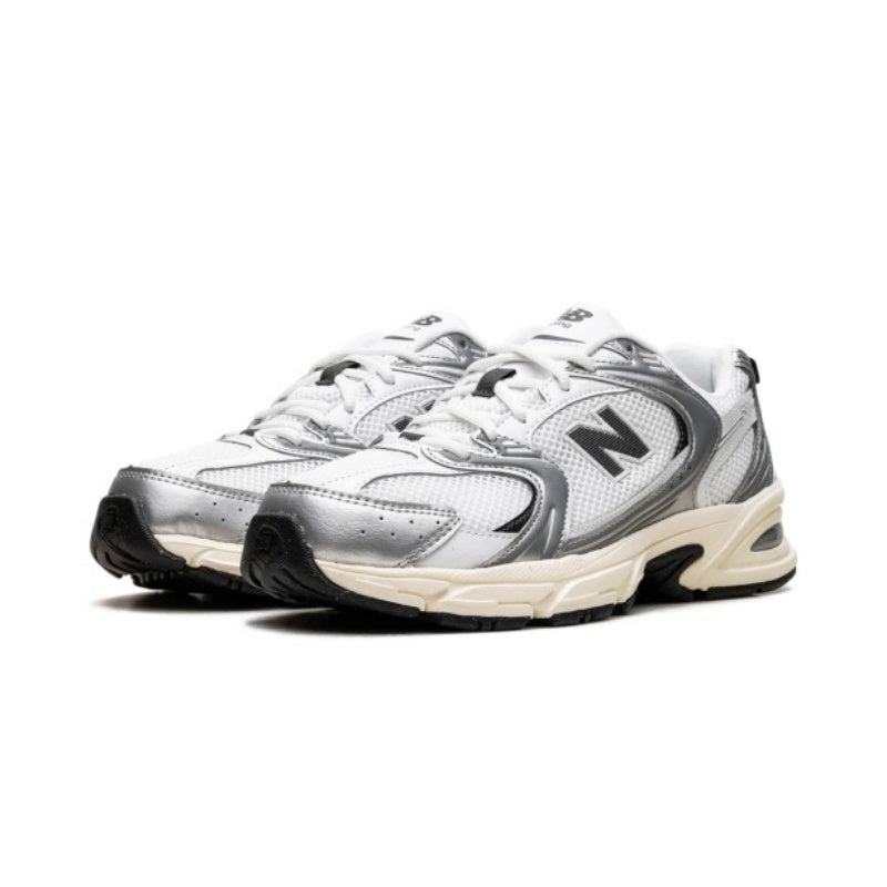 New Balance 530 Silver Metallic Black Cement U530ESA