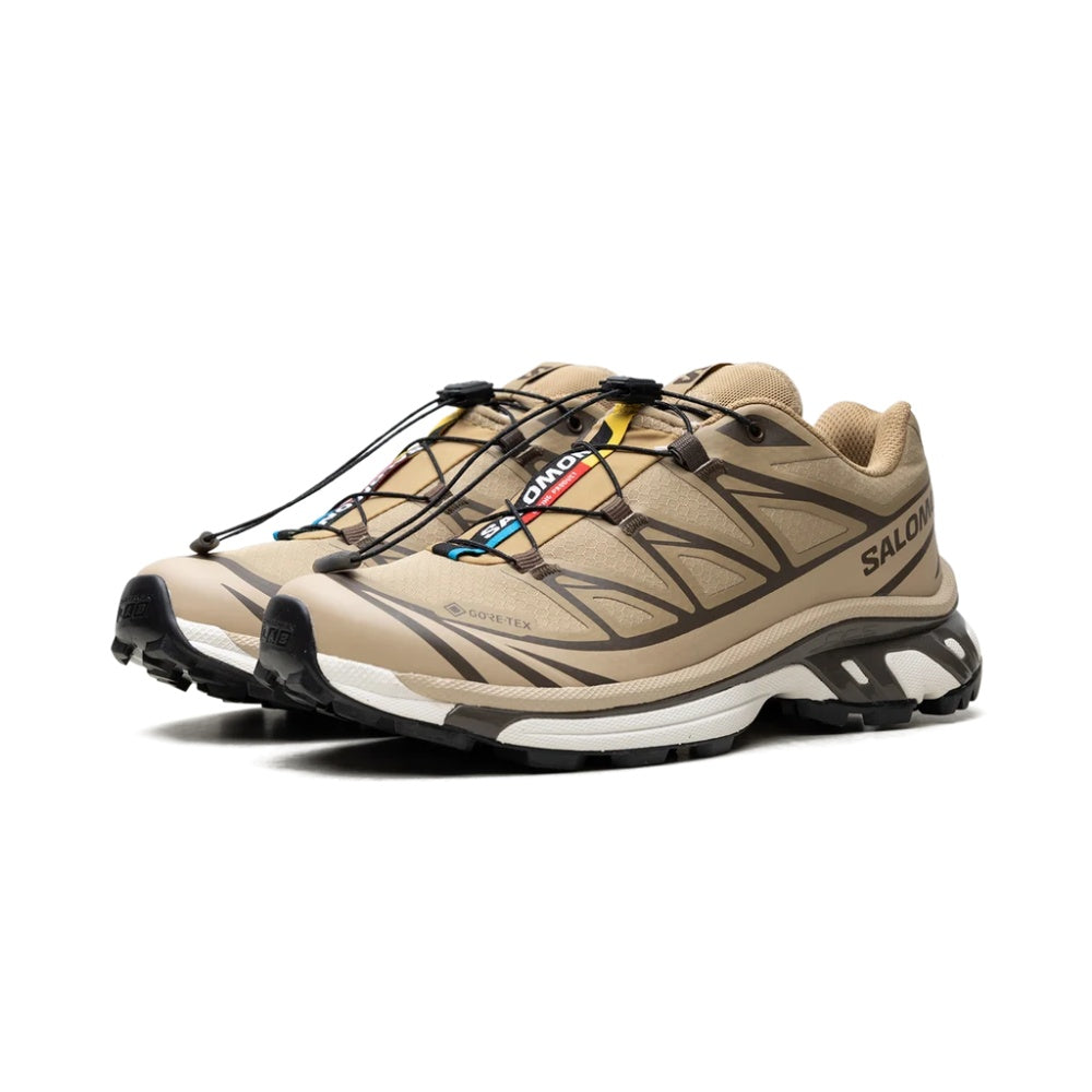 Salomon XT-6 GTX Trail Running Shoes Kelp Wren Safari L47975000