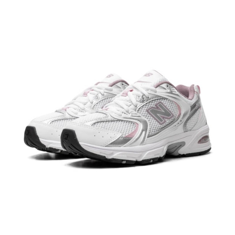 New Balance 530 White Silver Metallic Ice Wine MR530SGC