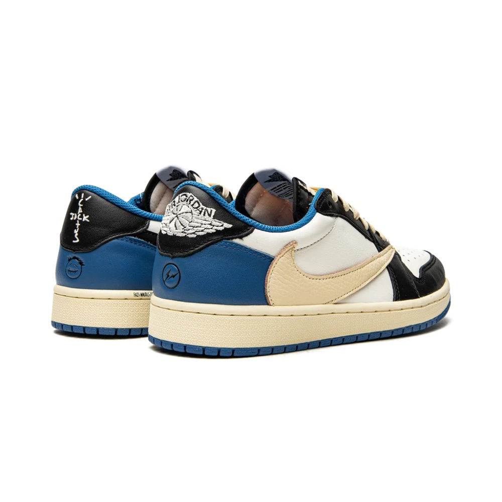 Travis Scott x Fragment Air Jordan 1 Low Military Blue DM7866-140