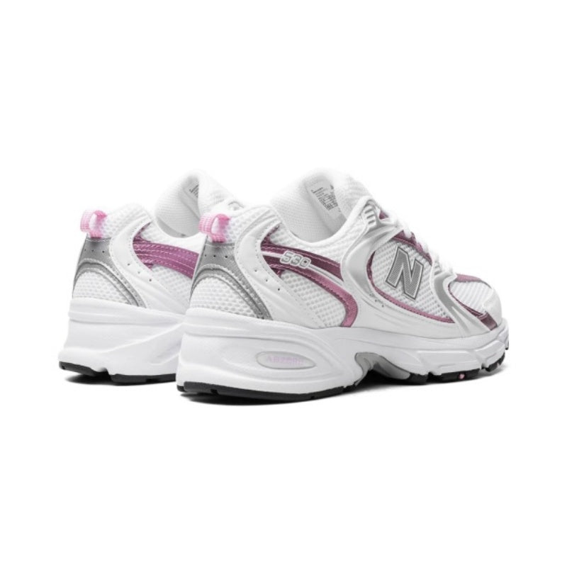 New Balance 530 White Pink Sugar Silver Metallic MR530PK
