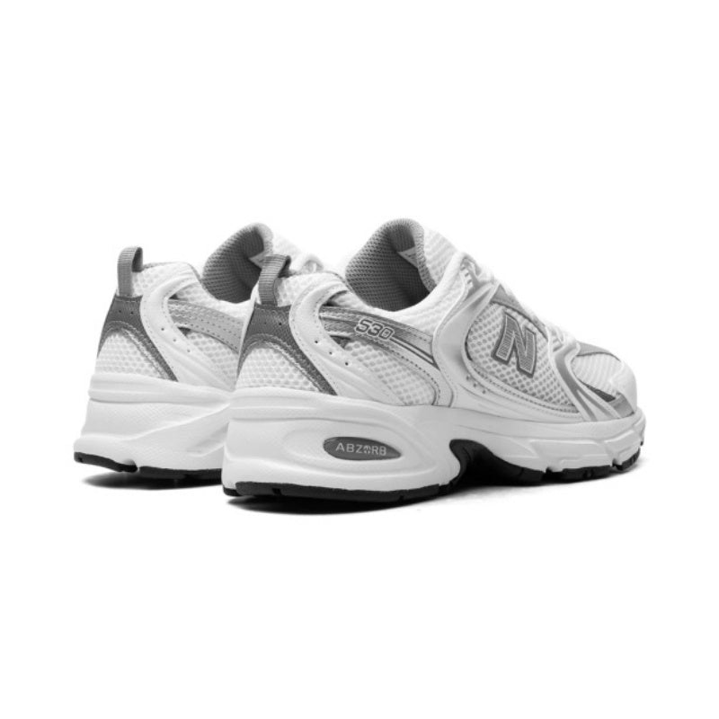 New Balance 530 White Silver Metallic MR530AD