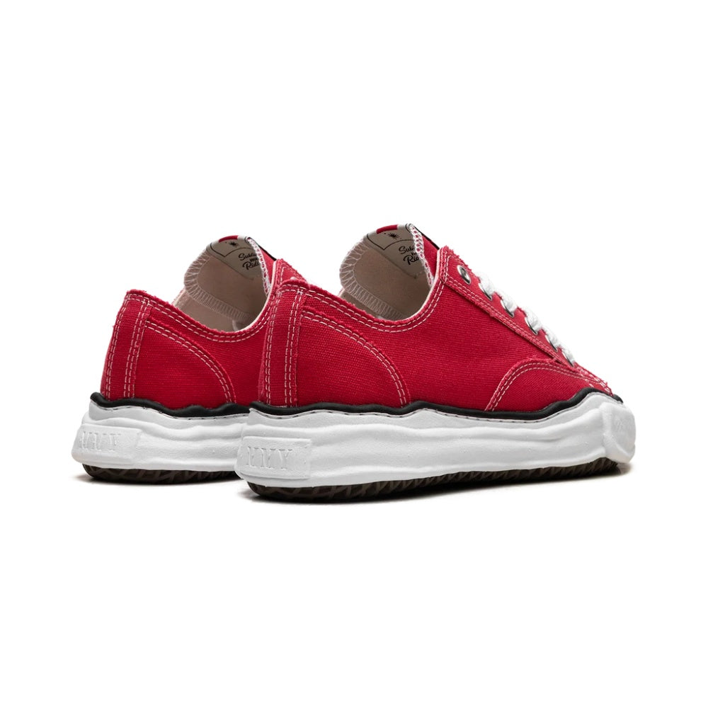 Maison Mihara Yasuhiro Peterson OG Sole Canvas Low Red A01FW702