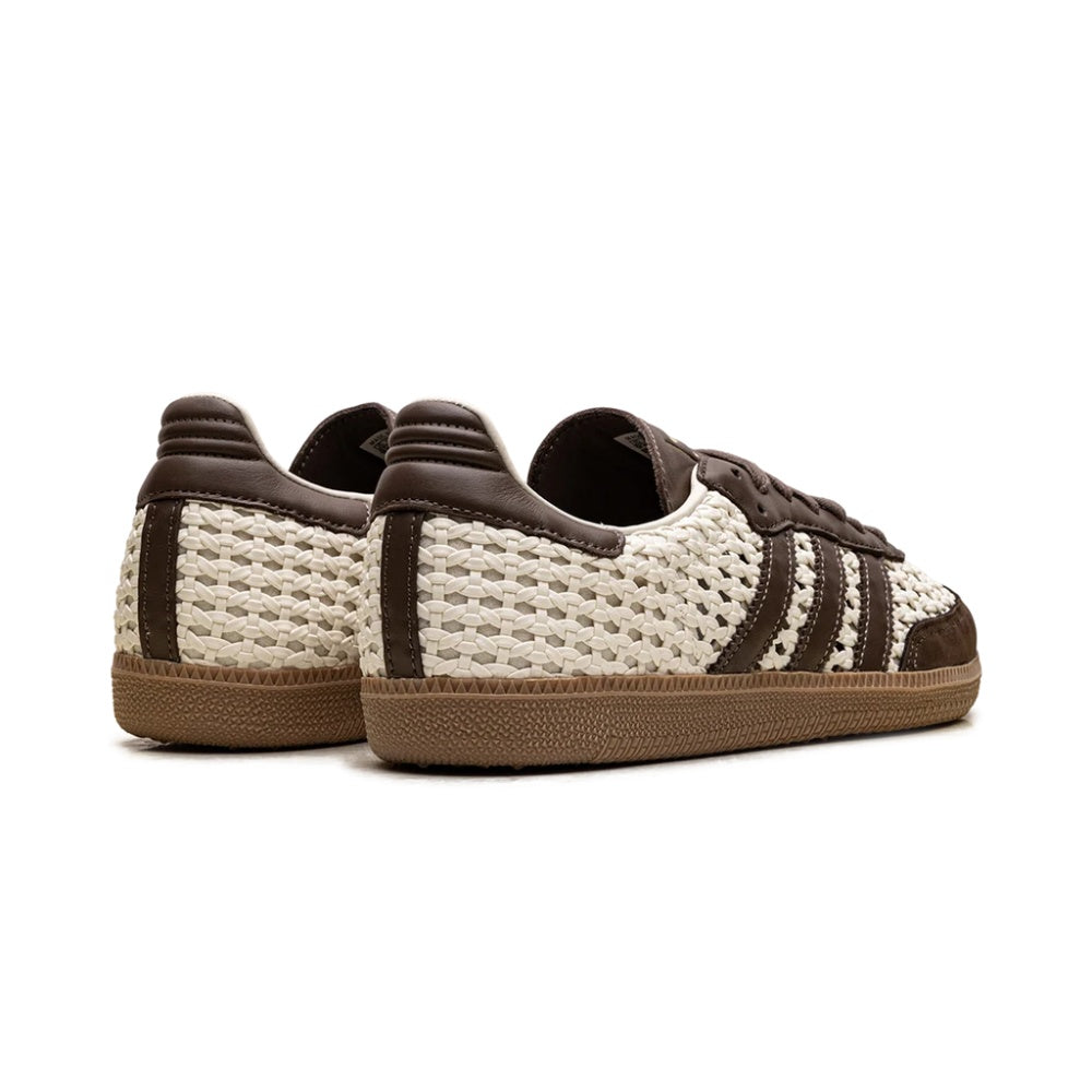 adidas Samba OG Basketweave Cream White Earth Strata IH9373