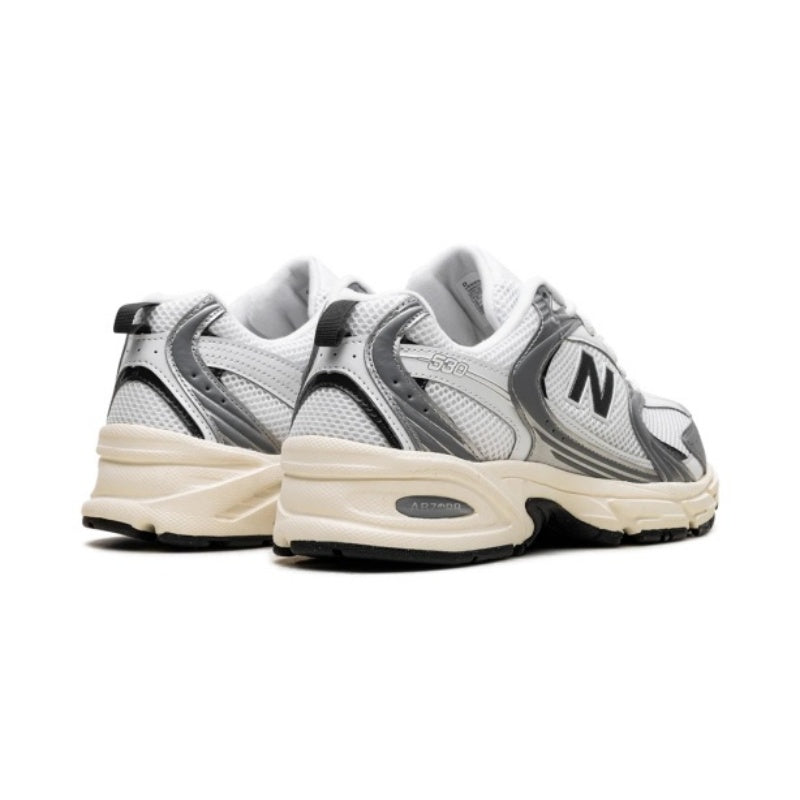 New Balance 530 Silver Metallic Black Cement U530ESA