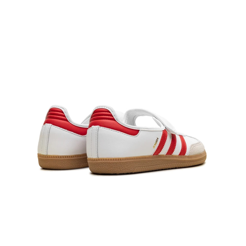adidas Samba Mary Jane Ballet GS White Red Gum JR7435