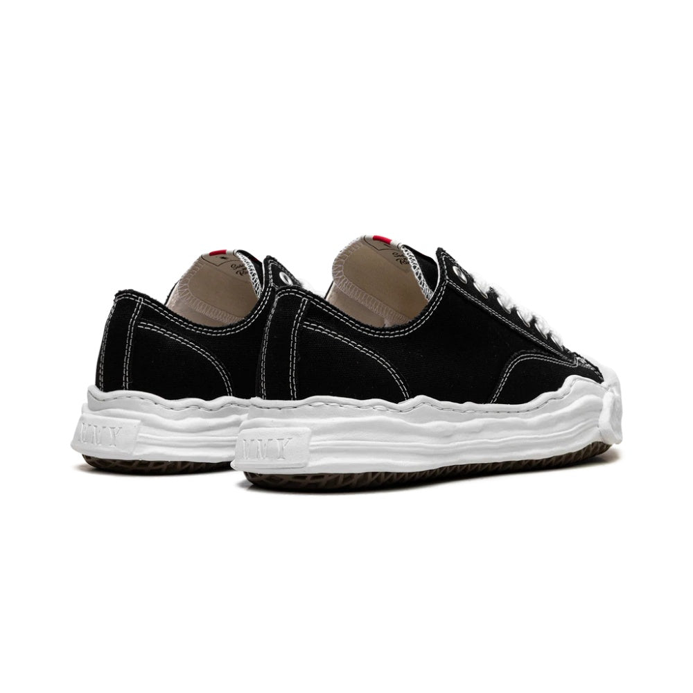 Maison Mihara Yasuhiro Hank OG Sole Canvas Low Black White A05FW702