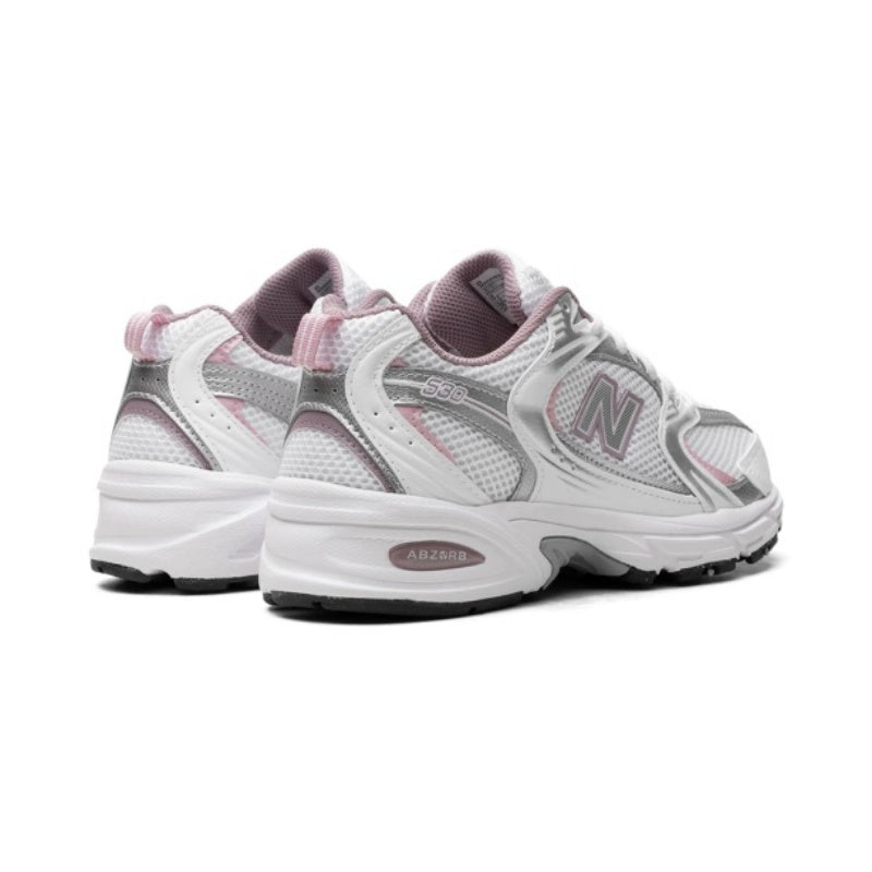 New Balance 530 White Silver Metallic Ice Wine MR530SGC