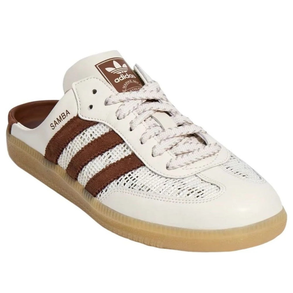 adidas Samba Mule WMNS Off White Brown HP5050